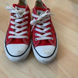 Red converse